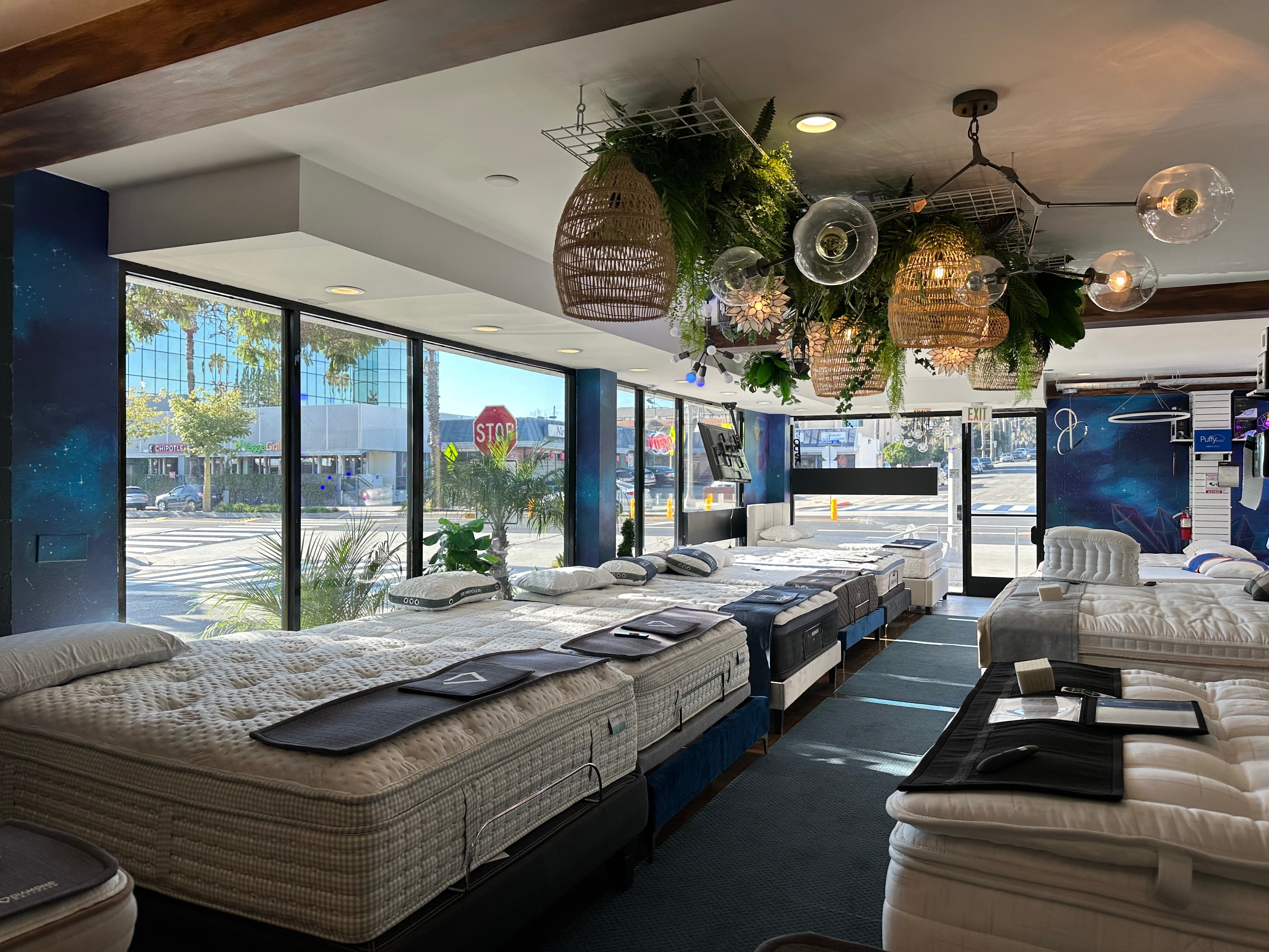 Mattress Store Interior