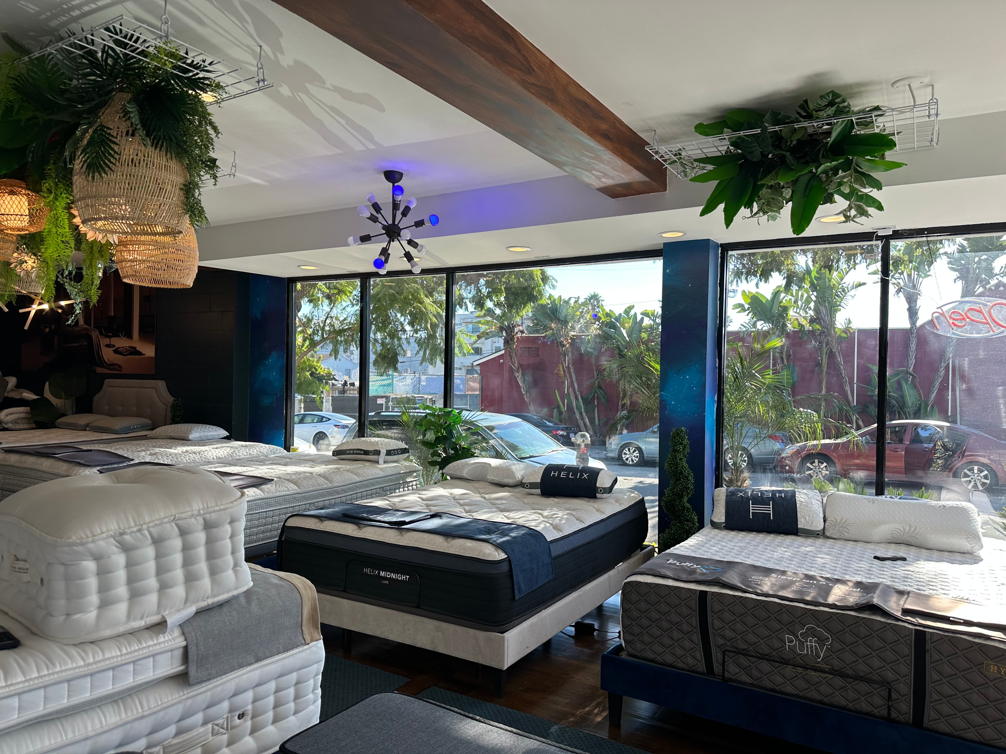 Mattress Store Interior